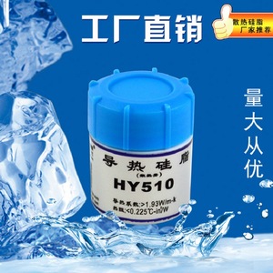 แผ่นระบายความร้อนแบบนำไฟฟ้า Hy510 1.93W/m-k สำหรับระบายความร้อนโปรเซสเซอร์ - Product Image 1