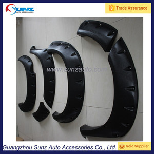 แผ่นบังโคลนรถสีดำด้านอุปกรณ์เสริมพลาสติก ABS สำหรับฟอร์ดแรนเจอร์ T7 2015 2016ล้อโค้ง2017 <span class=keywords><strong>XLT</strong></span> - Product Image 3