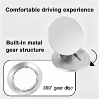 Support magnétique pour téléphone portable, rotation à 360°, pliable, pour smartphone