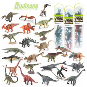 Simulación transfronteriza de mini Tiranosaurio Jurásico Rex Triceratops Stegosaurus modelo pequeño dinosaurio caja de almacenamiento Decoración - Product Image 1
