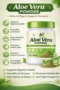 Polvo de Aloe Vera Puro y Natural para el Cuidado de la Piel, el Cabello y Mascarillas Faciales, Polvo de Hoja de Aloe Vera Herbal para el Cuidado de la Belleza y DIY - Product Image 5