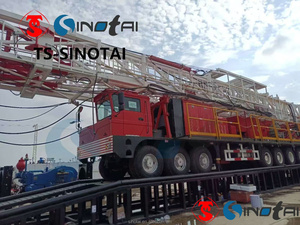 API Service Onshore Truck-mounted XJ700 Workover Rig Snubbing Unit para perforación de campos petrolíferos - Product Image 4
