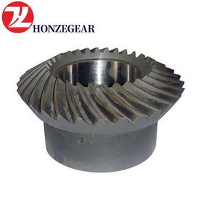 Engrenage hélicoïdal à engrenage conique en spirale personnalisé non standard Rapport 1:1 Engrenage de transmission à 90 degrés - Product Image 1
