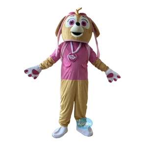 <span class=keywords><strong>Costume</strong></span> de <span class=keywords><strong>mascotte</strong></span> amusant de personnage de dessin animé bleu Chase Sky Dog pour Halloween, les fêtes de télévision et de cinéma, la <span class=keywords><strong>patrouille</strong></span> et le divertissement - Product Image 1