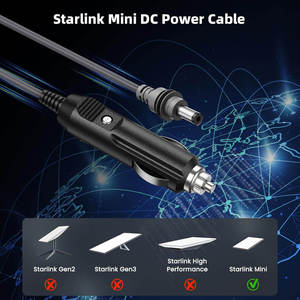 Câble de chargeur de voiture portable Starlink Mini, adaptateur d'alimentation CC pour le camping, les camping-cars, les applications marines et Internet mobile - Product Image 6