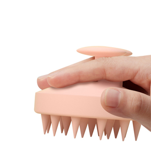Food Grade Silicone Hair <b>Scalp</b> Massage Shampoo <b>Scalp</b> <b>Brush</b> - Product Image 4