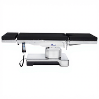 Table d'opération orthopédique électro-hydraulique avec cadre de traction et table translucide pour radiographie à arceau en C
