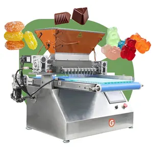 Fruity Make Machine 150kg Per Hour Custom Single Roll Jelly Gummy Candy Sweet Candy Depositor for Lollipop