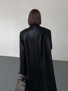 <span class=keywords><strong>Trench</strong></span> stile stile 2024 in <span class=keywords><strong>pelle</strong></span> sintetica da donna autunno inverno Maxi soprabiti in <span class=keywords><strong>finta</strong></span> <span class=keywords><strong>pelle</strong></span> di ultima generazione 9280 # - Product Image 4