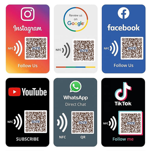 Silone tùy chỉnh in ấn NFC <span class=keywords><strong>Google</strong></span> xem xét thẻ RFID thông minh kinh doanh kim loại PVC ID thẻ <span class=keywords><strong>Google</strong></span> chơi thẻ quà tặng - Product Image 6