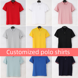 Algodón de alta calidad 2022 personalizado nuevo diseño a rayas al por mayor en <span class=keywords><strong>China</strong></span> hombre manga corta <span class=keywords><strong>Polo</strong></span> camiseta Golf camisa - Product Image 3