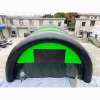 Arène de paintball gonflable de haute qualité, vente chaude, dôme portable, tente de paintball