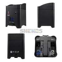 Shehds Télécommande sans fil Wifi APP Smart LED Par 6x18W 6in1 RGBAW + éclairage de batterie UV pour scène de fête