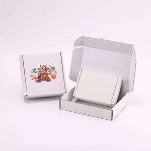 Small Custom Printing Black Corrugated Recyclable Shoes Clothes <b>Mailing</b> Paper Cardboard Packaging Custom Mailer <b>Boxes</b> - Product Image 1