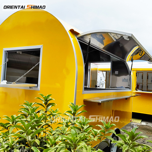 Camiones de madera Oriental shimao, carrito de comida, mini camión de comida, freidora profunda, remolque de comida - Product Image 3