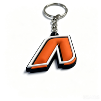 Llavero de PVC Suave Ecológico Personalizado con Diseño de Dibujos Animados, Anillo de Goma 3D, Regalos Promocionales