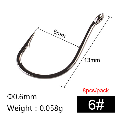 NEW OEM 2#-22# High Carbon Steel Fishing Hook With Barbed Single Carp  Fishhook Feeder Hooks for Carp Fishing Accessories
