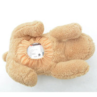 Boîte à mouchoirs en peluche chien Teddy mignon, motif dessin animé, rembourrée en coton PP, technique brodée, 31cm-50cm, emballée sous vide, unisexe, ultra douce
