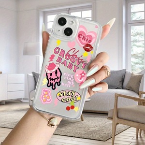 เคสโทรศัพท์มือถือ TPU นิ่มดีไซน์<span class=keywords><strong>การ์ตูน</strong></span>รูปใบหน้าผีฟ้าผ่าสำหรับ iPhone x XR XS XS MAX 11 12 13 14 15 PLUS - Product Image 4