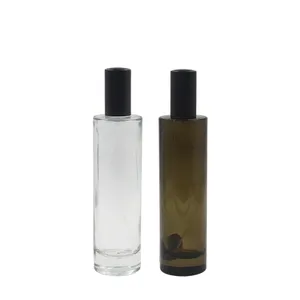 Factory Supply Customized Room Spray Glass Bottle 100ml Frosted Glass Perfume Spray Bottles