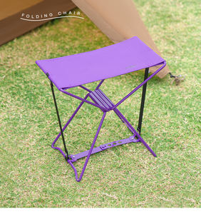 Silla Plegable de Aluminio Portátil, Diseño Moderno y Elegante Little Mazar, para Jardín, Camping, Viajes, Muebles Metálicos - Product Image 2