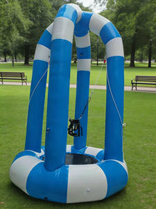 <span class=keywords><strong>Trampoline</strong></span> gonflable YiBei HJ-984 de 3 mètres, dispositif de saut à l'élastique simple, fabriqué au Henan pour une utilisation en intérieur et en extérieur - Product Image 5