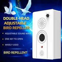 Répulsif Électrique pour Oiseaux OEM/ODM Écologique Réglable à Ondes Sonores Sécurité Intérieure pour Serpents Couverture 50-100m Solide
