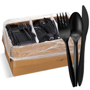 Cubiertos baratos Suyang Juego de cubiertos desechables de plástico PP 2,5G Cuchillo Cuchara Tenedor Juego de cubiertos - Product Image 6