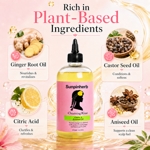 Private label Sweet Rose Ginger Anti-Dandruff Nourishing Damaged Castor anissed Oil Hair Curly <b>Shampoo</b> - Product Image 2