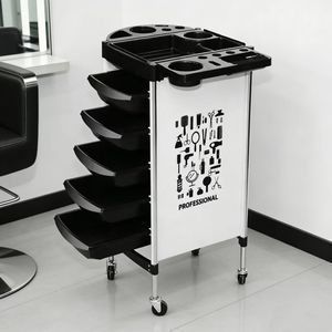 Fengsheng Vente chaude Mobilier de salon de <span class=keywords><strong>coiffure</strong></span> Chariot de salon <span class=keywords><strong>pas</strong></span> <span class=keywords><strong>cher</strong></span> Chariot à plateau en plastique de haute qualité à vendre - Product Image 1