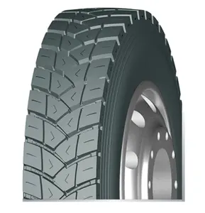 Pneus de camion de sécurité Pneu TBR radial GS112 12R22.5 Bonne performance de tampon Pneu de camion