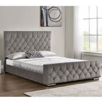 Lit complet de luxe avec rangement intégré, disponible en tailles Queen, Double, King Size et Matrimonial