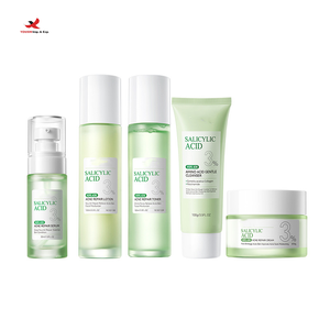 Ensemble de soins de la peau HQ Mixed Proc Discount à l'acide salicylique, nettoyant, tonique, sérum, crème, contrôle du sébum - Product Image 1