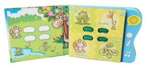 Vui vẻ giáo dục Audiobook bé động vật đầu học tập sách với LED nút Đồ chơi giáo dục cho trẻ em học tập - Product Image 4