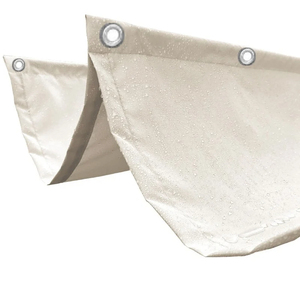 Toldo Telescópico 300D Color Leche, Malla <span class=keywords><strong>de</strong></span> Sombra para Pérgola <span class=keywords><strong>de</strong></span> Verano, Toldo Retráctil para Exteriores con Accesorios <span class=keywords><strong>de</strong></span> Instalación - Product Image 6