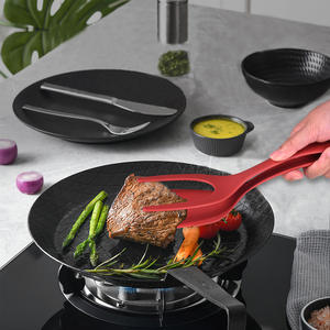 ที่คีบสเต็กไนลอน ZYB742 2 ชิ้น อุปกรณ์ครัวทนความร้อนสำหรับทำอาหารปลาและไข่ - Product Image 4