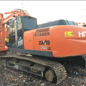 Excavadora de cadenas Hitachi ZX260 usada de alto rendimiento y estabilidad, 1200 kW de potencia, cucharón de 1.2 m, peso operativo de 26 toneladas - Product Image 6