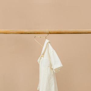 Cintres pour vêtements d'animaux de compagnie, couleur or, mini-<span class=keywords><strong>cintre</strong></span>, petit <span class=keywords><strong>cintre</strong></span> en métal pour chien Teddy, chat, poupée, <span class=keywords><strong>support</strong></span> de vêtements pour animalerie - Product Image 3