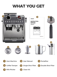 Chi Phí Thấp Bán Tự Động Máy Pha Cà Phê Máy Pha Cà Phê 2 Cốc Máy Pha Cà Phê Với Máy Xay - Product Image 2