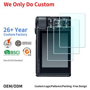 ฟิล์มกันรอยหน้าจอแบบใส HD สำหรับกล้องวิดีโอขนาดเล็ก OEM ผลิตตามสั่ง ป้องกันการตกกระแทก - Product Image 1