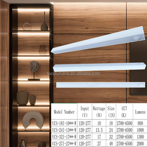 Đèn <span class=keywords><strong>LED</strong></span> siêu mỏng hiện đại, sạc lại được, cảm biến chuyển động thông minh, dùng cho tủ rượu, tủ quần áo, 5V, điều chỉnh độ sáng, màu bạc, 3000K-5000K - Product Image 5