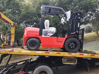 Chariot élévateur contrepoids électrique CPD18-AC3 de 1,75 tonne, alimenté par batterie au lithium, chariot élévateur d'entrepôt pour la manutention logistique