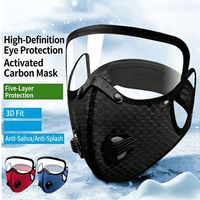 Masque de cyclisme respirant et anti-poussière pour sports de plein air, best-seller transfrontalier, avec filtre à charbon actif