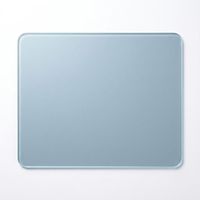 Tapis de souris en verre trempé industriel, tapis de souris de jeu de précision lisse, imperméable, résistant aux rayures, pour une utilisation au bureau