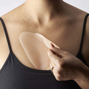 맞춤형 로고 실리콘 넥 주름 방지 패드 접착제 재사용 주름 방지 패치 가슴 주름 실리콘 패드 - Product Image 2