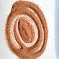 Sable de grenat de rivière haute pureté 80 mesh, faible teneur en poussière, abrasif pour la découpe de précision au jet d'eau de métaux, pierres et verre