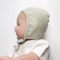 Couvre-chef en coton biologique, ensemble de turbans pour bébés garçons et filles
