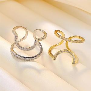 Anillo Abierto Geométrico para Mujer, Anillo de Moda, Accesorio Elegante para el Dedo, Estilo Nail Art - Product Image 5