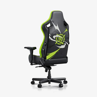 Chaise de jeu de qualité supérieure Kaiser Série 4 avec logo personnalisé Chaise de jeu lombaire de luxe pop-out en cuir PVC avec oreiller magnétique pour la tête