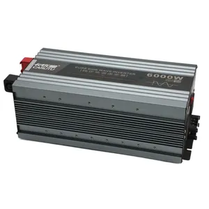 逆变器6000瓦功率220V 12V 48伏直流220交流纯正弦波12伏120瓦逆变器太阳能6000 W